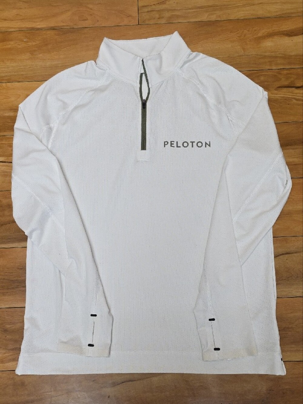 RHONE x Peloton Courtside Performance 1/4 Zip Pullover White Size XXL